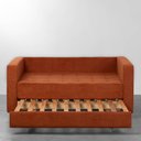 Ver imagem 2 de Sofá Cama Belize Casal Terracota - 1,50m Abra Casa