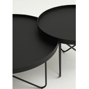 Ver imagem 4 de Mesa de Centro Steel - Tampo Laqueado - Base Aço Carbono - 60x40