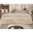 Ver imagem 2 de Sofá 4 Lugares para Sala de Estar Living 230cm Theo D06 Linho Marfim - Mpozenato