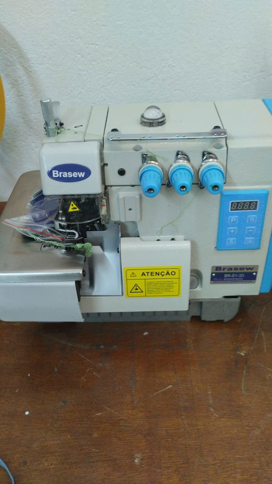 Overlock Direc Drive Br-s1220v+aparelho de Vivo 25mm - 2