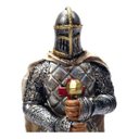 Ver mais imagens de Guerreiro Medieval Templario 00062 Prateado
