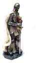 Ver imagem 6 de Guerreiro Medieval Templario 00062 Prateado