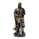 Ver imagem 1 de Guerreiro Medieval Templario 00062 Prateado