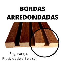 Painel Ripado em Barra 270x87cm (2,34m²) MDF AMORECANELA DECOR - 5