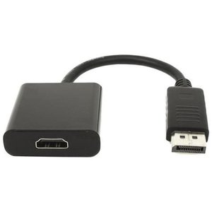 Cabo Adaptador Dp Displayport Conversor Vídeo P/hdmi Fêmea