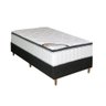 Colchão Solteiro Molas Ensacadas Miami + Base 88x188x71 - 1