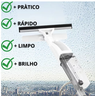 Rodo Mop Spray Limpa Seca Vidro Com Recipiente Branco 400ml - 5