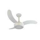 Ver imagem 1 de Ventilador de Teto Infinity Lux LED 6000K Branco 3 Pás MDF Bco 220V+Controle 2008 Lux Led 3 Pás