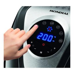 Fritadeira Air Fryer Mondial Af-30-di Inox 3,5l 127v - 4