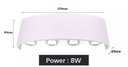 Ver imagem 3 de Arandela Led 8w Lente 8 Fachos Branca 3000k Quente Externa Bivolt