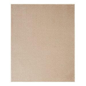 Tapete Sala Viena Liso 250x300 Cm Bege Areia Alto Relevo