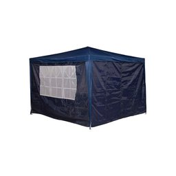 Conjunto Parede para Gazebo Oxford Azul 3,00x3,00m - 2