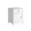 Ver imagem 5 de Mesa de Cabeceira Classica 1 Porta e 1 Gaveta 44cm Ditália