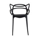 Ver imagem 5 de Conjunto Mesa Redonda Eames Black 90cm + 4 Cadeiras Allegra Sala Cozinha Jantar - La Mobilia