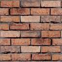 Ver imagem 2 de Papel de Parede Adesivo Tijolo Tijolinho Marrom - 3,3m
