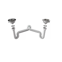 Ver imagem 6 de Kit 3 Sifão Duplo Sanfonado/extensivo Universal Abs Branco