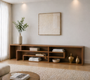 Ver imagem 1 de Aparador para Sofá em MDF Sala Decoração 230cm