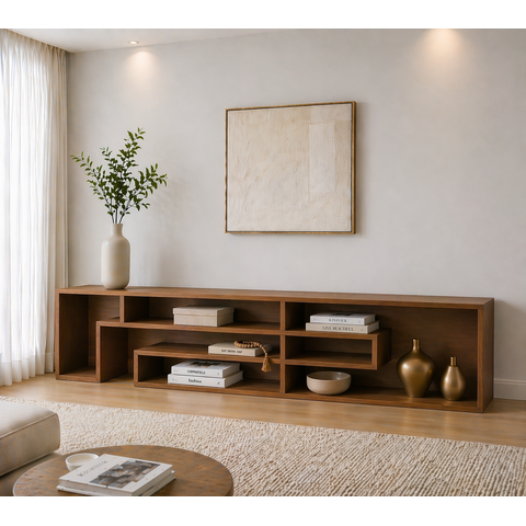 Aparador para Sofá em MDF Sala Decoração 230cm