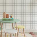 Ver imagem 1 de Papel de Parede Infantil Xadrez Azul e Amarelo