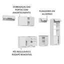 Ver imagem 5 de Armário de Cozinha Completa 330cm Branco Stella Madesa 05