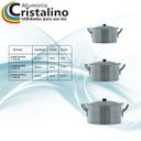 Ver imagem 2 de Kit 3 Caçarolas Aluminio Hotel/restaurante N°28,32e36 Extra