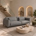 Ver imagem 1 de Sofá Living 4 Lugares com Almofadas 250cm Siena