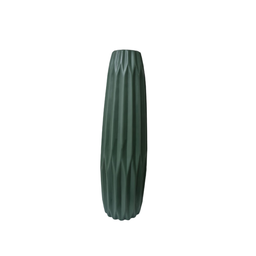 Vaso Decorativo Em Cerâmica Verde - G - 1