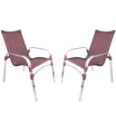 Ver imagem 1 de 2 Cadeiras Emily Vinho Dark