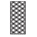 Ver imagem 3 de Painel Vazado Divisória Mdf Valência Preto - 1,80x2,20m