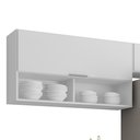 Ver imagem 6 de Armário de Cozinha com Tampo CP03 170cm Pérola Branco Z34 - Mpozenato