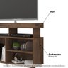 Rack Slim para TV com 5 Nichos - Café - 2