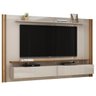 Home Suspenso Toronto 1.8 Off White com Naturale - Gelius Móveis - 1