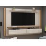 Home Suspenso Toronto 1.8 Off White com Naturale - Gelius Móveis - 2