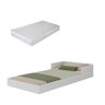 Cama Montessori Eliane Segurança Autonomia Infantil Colchão Incluso Mdf Resistente Branca - 1