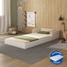 Cama Montessori Eliane Segurança Autonomia Infantil Colchão Incluso Mdf Resistente Branca - 2