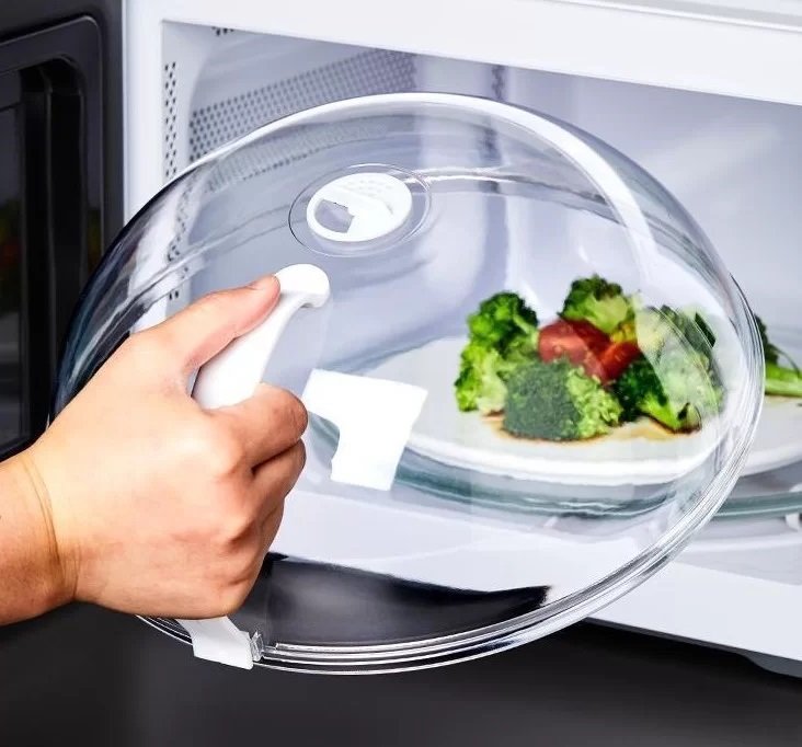 Tampa para Alimentos com Alça e Válvula Ideal para Micro-ondas - 2