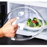 Tampa para Alimentos com Alça e Válvula Ideal para Micro-ondas - 2