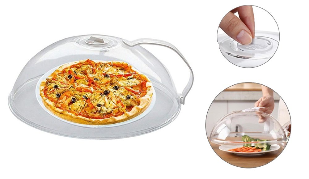 Tampa para Alimentos com Alça e Válvula Ideal para Micro-ondas - 1