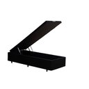 Ver imagem 5 de Cama Box Baú Solteiro 88x188 Base em Madeira de Eucalipto Resistente para Organização do Quarto Cor