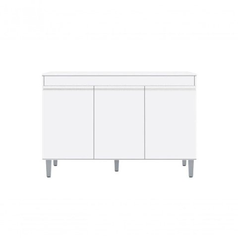 Gabinete Balcão Manu 120cm 3 Portas S-tampo