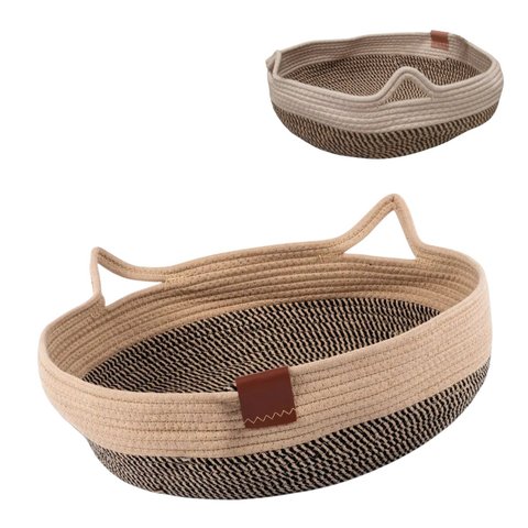 Caminha Cesto de Gato Pet Nicho Felino Arranhador Rasqueavel Petshop Cama Divertido Confortavel Ninh