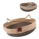 Ver imagem 1 de Caminha Cesto de Gato Pet Nicho Felino Arranhador Rasqueavel Petshop Cama Divertido Confortavel Ninh