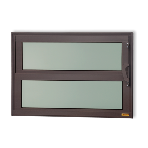 Basculante Alumínio 40 x 100 Elite V.Boreal Marrom Corten Brimak
