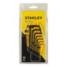 Jogo de Chave Allen 1,5 a 10 Mm com 10 Peças- Stanley - 2