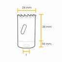 Ver imagem 4 de Serra Copo Bimetal 24 Mm D-44703 Makita