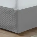 Ver imagem 1 de Saia Box Matelada Queen Cinza