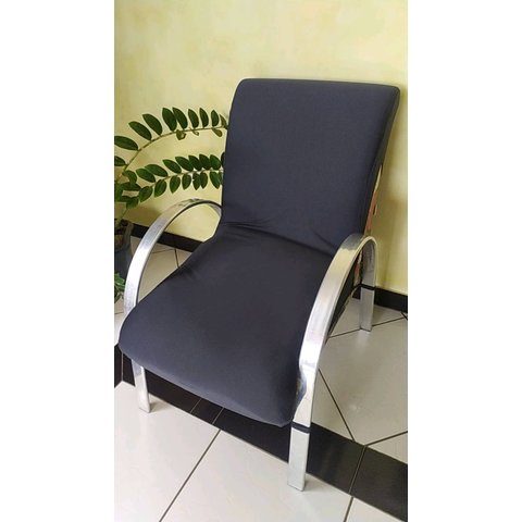 Capa Cadeira de Aproximação:preto