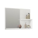 Ver imagem 2 de Gabinete de Banheiro com Cuba e Espelheira Hortencia 55cm Branco - Mgm