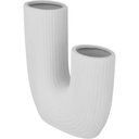 Ver mais imagens de Vaso Decorativo Cachepô 25x23x8cm Cerâmica Branco