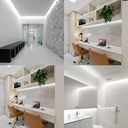 Ver imagem 4 de Kit 10 Conector Mangueira Led Estatico 2 Vias 110/220v